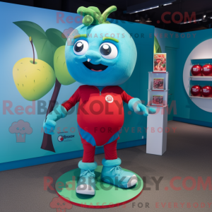Turquoise Cherry mascot...