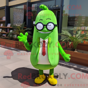 Limegrønn figurinha de...
