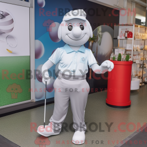 Maskottchenkostüm Silver...