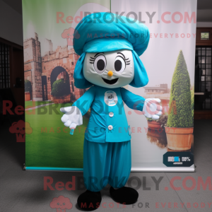 Cyan Pho Maskottchen Kostüm...