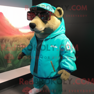 Postava maskota Teal...