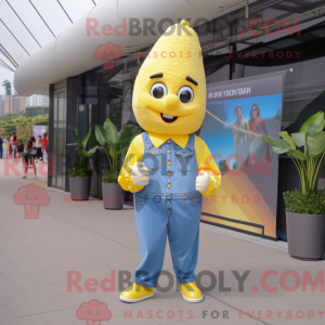 Yellow Pop Corn mascot...