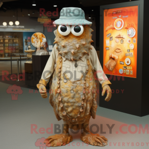 Maskottchenkostüm Gebratene...