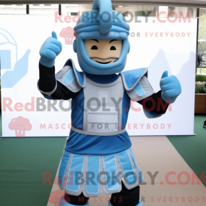 Sky Blue Roman Soldier...