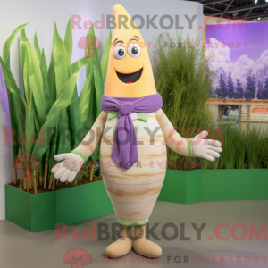 Lavender Asparagus mascot...