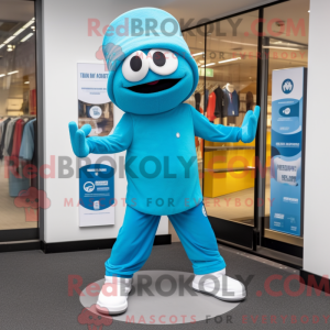 Personaggio mascotte Cyan...