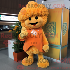 Orange Cauliflower mascot...