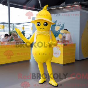 Lemon Yellow Ice mascot...