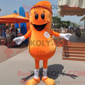 Maskottchenkostüm Orange...