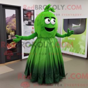 Forest Green Celery mascot...