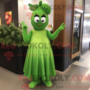 Forest Green Celery mascot...