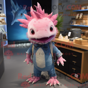 Costume mascotte d Axolotls...