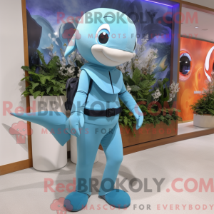 Sky Blue Dolphin...