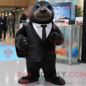 Black Sea Lion mascot...