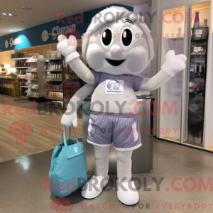 Silver Ice Cream maskot...