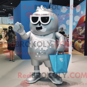 Silver Ice Cream mascot...