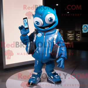 Disfraz de mascota de Blue...