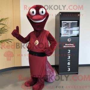 Postava maskota Maroon...