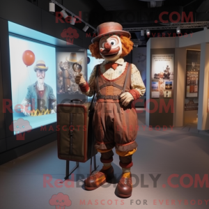 Personaggio mascotte clown...