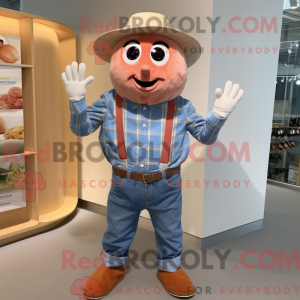 Peach Lasagna mascot...