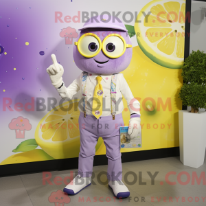 Lavendel sitron maskot...