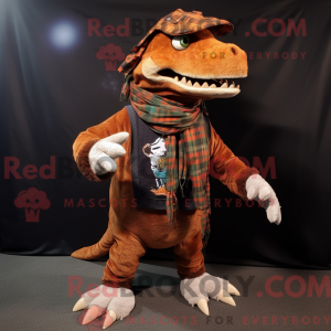 Rust Spinosaurus maskot...