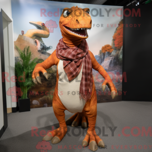 Rust Spinosaurus maskot...