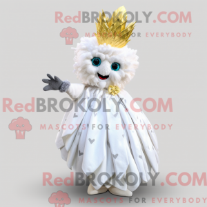 White Pineapple mascot...