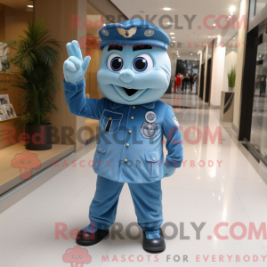 Air Force Soldier mascot...