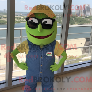 Limegrøn Moussaka maskot...