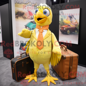 Citrongul fasan maskot...
