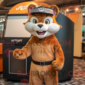 Rust Lynx Maskottchen...