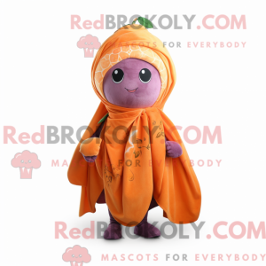 Orange Grape maskot kostume...