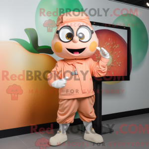 Costume de mascotte Peach...