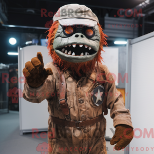 Rust Undead mascot costume...