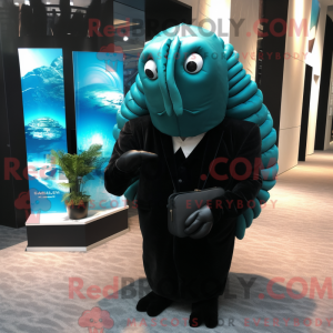 Turquoise Trilobite mascot...
