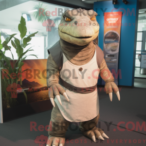 Komodovaraan mascotte...