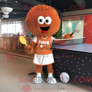 Rust Ping Pong Bord maskot...