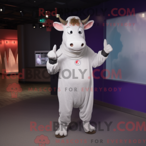 Zebu mascot costume...