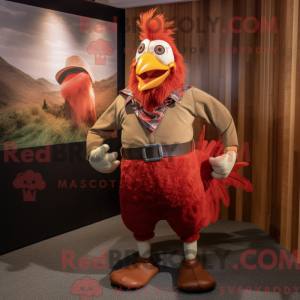 Costume mascotte de coq...