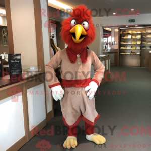 Costume mascotte de coq...