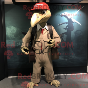 Pterodactyl mascot costume...