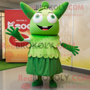 Maskottchenkostüm Grüne...