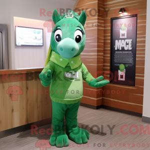 Postava maskota Green Mare...