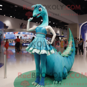Cyan Brachiosaurus...