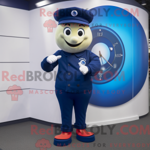 Navy Wrist Watch mascot...