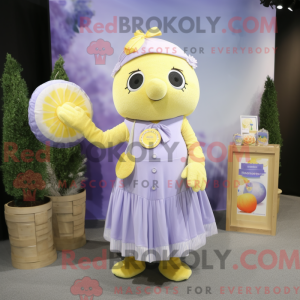 Lavendel sitron maskot...