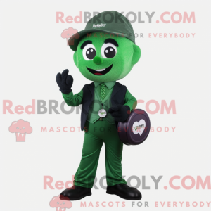 Forest Green Plum mascot...