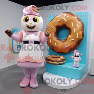 Donut mascotte kostuum...