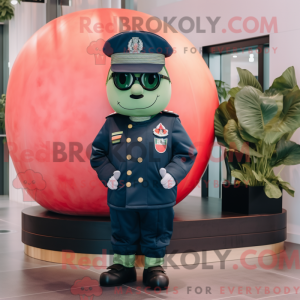 Navy Watermelon maskot...